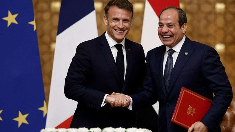 السيسي وماكرون