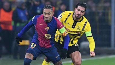 دوري الأبطال.. برشلونة يضرب دورتموند برباعية ويضع قدمًا في نصف النهائي