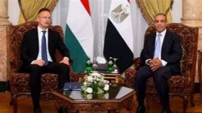 وزير الخارجية ونظيره المجري يؤكدان على أهمية العمل لزيادة التبادل التجاري بين البلدين