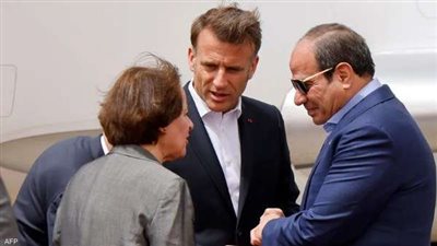 الرئيس السيسي يودع ماكرون من العريش بعد زيارة رسمية استمرت 48 ساعة