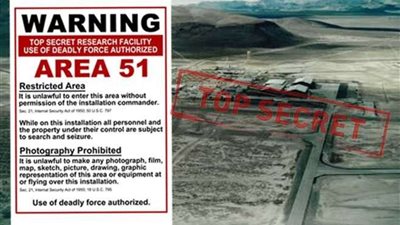 الأقمار الصناعية ترصد ظهور برج غريب بالمنطقة 51 الغامضة في نيفادا الأمريكية