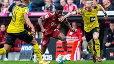 مباراة مثيرة.. بايرن ميونيخ يتعادل إيجابياً مع بوروسيا دورتموند بالبوندسليجا