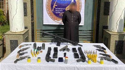 ضبط تاجر أسلحة غير مرخصة بالقليوبية