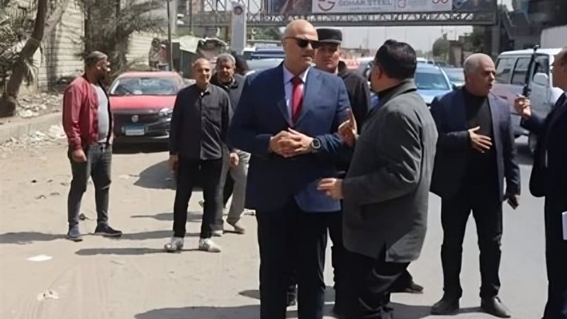 محافظ القليوبية خلال