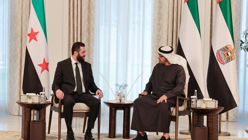 لقاء الرئيس الاماراتي