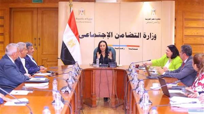 وزيرة التضامن الاجتماعي،