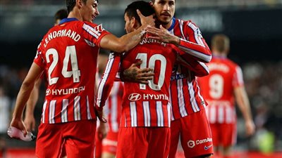 الدوري الإسباني.. أتليتكو مدريد يضرب بلد الوليد برباعية في مباراة ضربات الجزاء