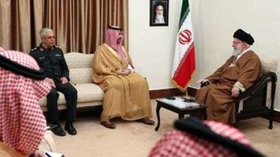 برسالة ملكية.. تفاصيل لقاء وزير الدفاع السعودي بالمرشد الإيراني
