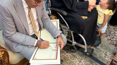 تفاصيل زيارة أمين عام الجبهة الوطنية بالفيوم للأنبا إبرام لتهنئته بعيد القيامة