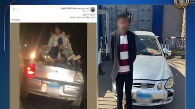 الداخلية تضبط سائقًا سمح لأطفال بالجلوس أعلى سيارة أثناء زفاف في الشرقية