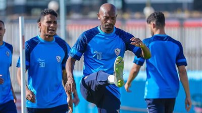 قبل مواجهة المصري.. رفع الحمل البدني في مران الزمالك