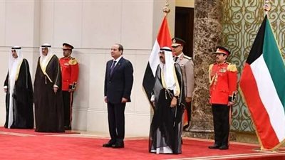 الرئيس السيسي وولي عهد الكويت يؤكدان على رفض تهجير الفلسطينيين