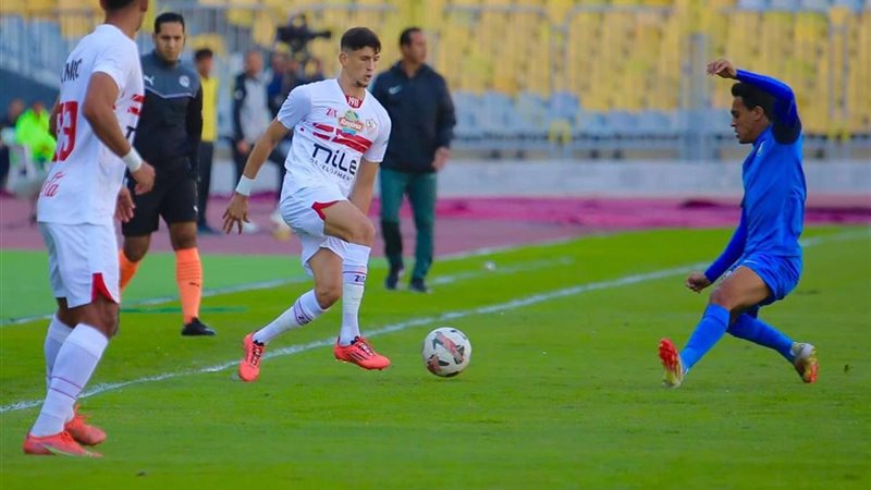 من مباراة الزمالك