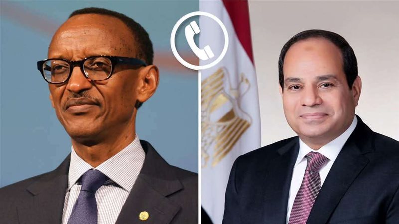 السيسي ونظيره الرواندي