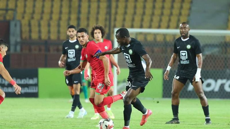 من مباراة البنك الأهلي