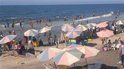 شواطئ مصيف بلطيم بكفر الشيخ تتزين لاستقبال المصطافين لصيف 2025