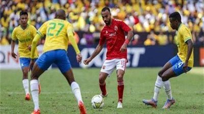 قناة مجانية مفتوحة تنقل مباراة الأهلي وصن داونز مجانا