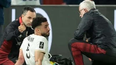 «نيس» يعلن إصابة «عبد المنعم» بتمزق في الرباط الصليبي