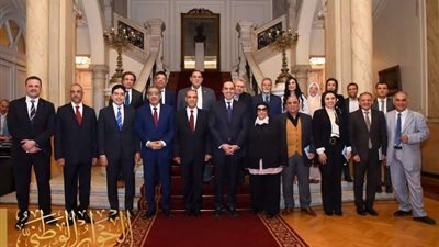 مجلس أمناء الحوار الوطني يلتقي وزير الخارجية والهجرة الدكتور بدر عبد العاطي