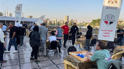 بالصور.. انطلاق بطولة نادي الصحفيين للألعاب الترفيهية