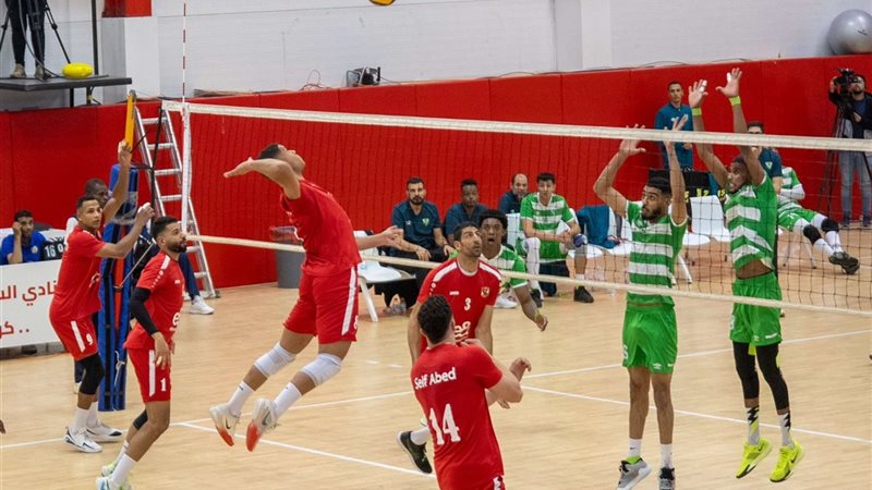 رجال طائرة الاهلي