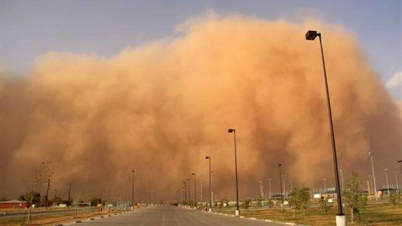 العاصفة الترابية