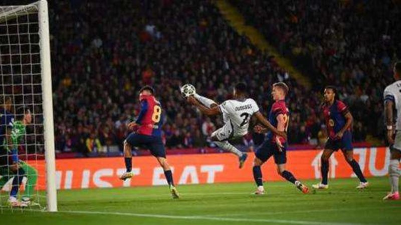 من مباراة برشلونة