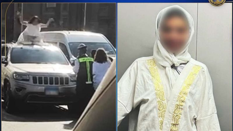 فتاة كوبري 6 أكتوبر