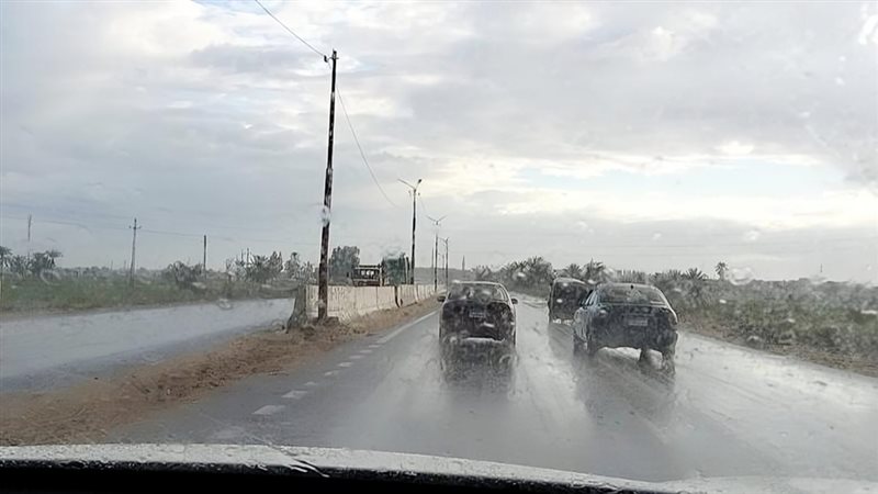 أمطار ورياح وتفاوت