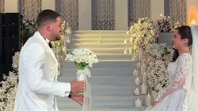 شاهد الصور الأولى من حفل زفاف الفنانة رنا رئيس