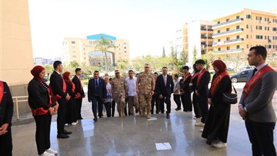 تيسيرًا على الطلاب ذوي الإعاقة... تعاون مشترك بين جامعة كفر الشيخ ومنطقة تجنيد المنصورة