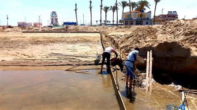 رئيس مدينة مصيف بلطيم يتابع أعمال التطوير استعدادًا لصيف 2025