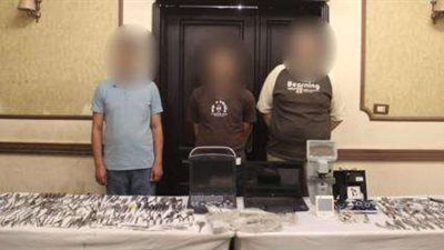 أمن القاهرة يطارد اللصوص.. ضبط عصابات سرقة العيادات والسيارات والمحلات (صور)