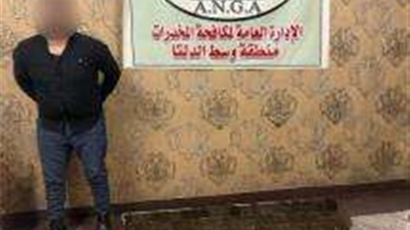 المتهمين والمضبوطات