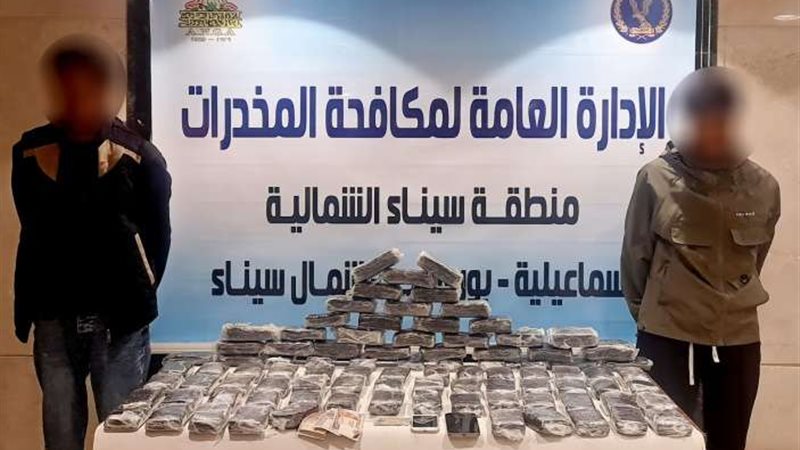 المتهمين والمضبوطات