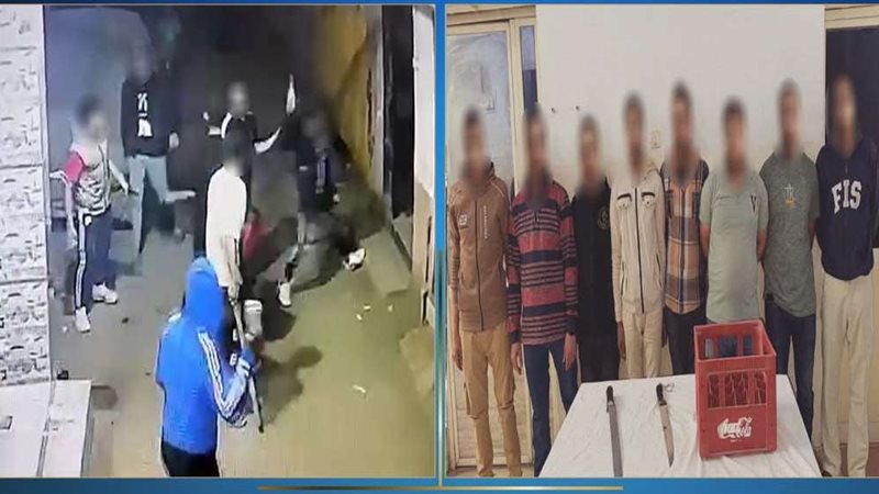 المتهمين والمضبوطات