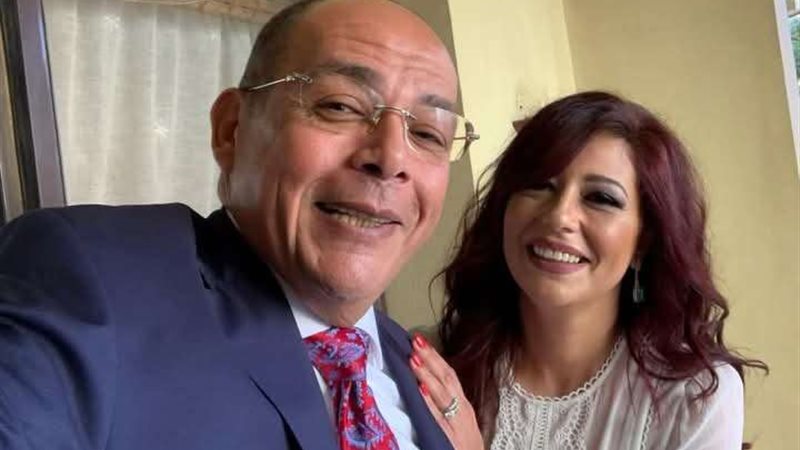 محمد شردي وزوجته