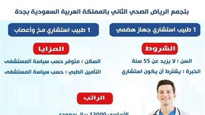 فرص عمل للأطباء في السعودية برواتب مغرية