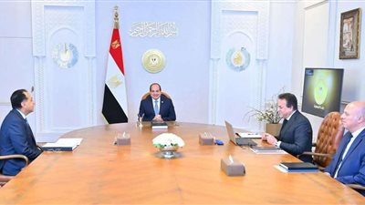 ما دار في اجتماع وزير الصحة مع الرئيس السيسى