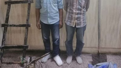 الأمن يضبط شخصين حاولا التنقيب عن الآثار أسفل عقار في باب الشعرية