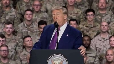 ترامب بقاعدة العديد: لدي أفكار جيدة لغزة