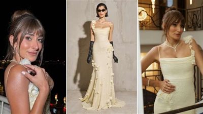 أمينة خليل تتألق في مهرجان كان بإطلالة باهظة وتلفت الأنظار بأناقتها