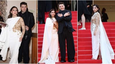 أنس وأصالة يخطفان الأضواء في مهرجان كان السينمائي