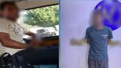 القصة الكاملة لضبط شاب بعد واقعة تحرش داخل ميكروباص بالتبين