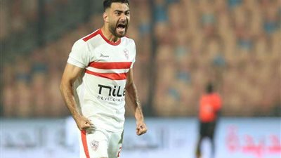 المثلوثي يبدأ تدريبات الجري الخفيف في مران الزمالك