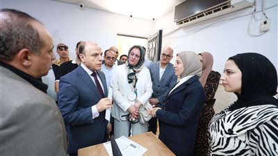 محافظ كفر الشيخ يتفقد المركز التكنولوجي ببيلا