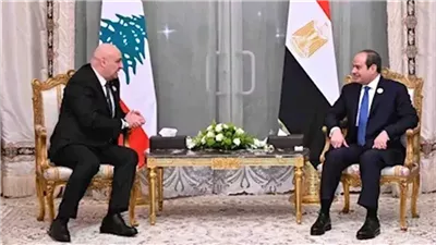   إعمار دون تهجير.. السيسي يعلنها صراحة خلال لقائه بنظيره اللبناني بالقاهرة
