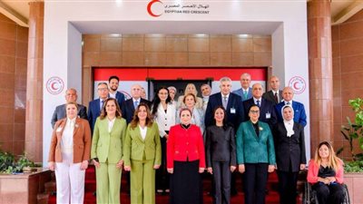 قرينة رئيس الجمهورية تشارك في فعاليات اليوم العالمي للصليب الأحمر والهلال الأحمر
