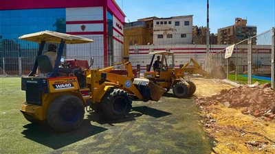 الزمالك يبدأ تطوير شامل لملاعب الناشئين استعدادًا للموسم الجديد