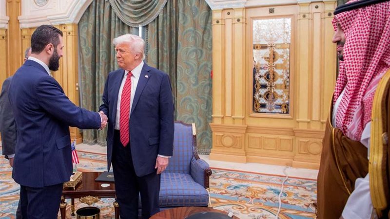 ترامب وأحمد الشرع